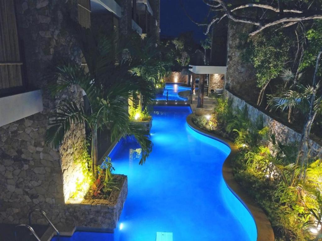Luxury Aldea Zama 2Bed - 2Bat Apartment Private Terrace & Swim Up Tulum Zewnętrze zdjęcie