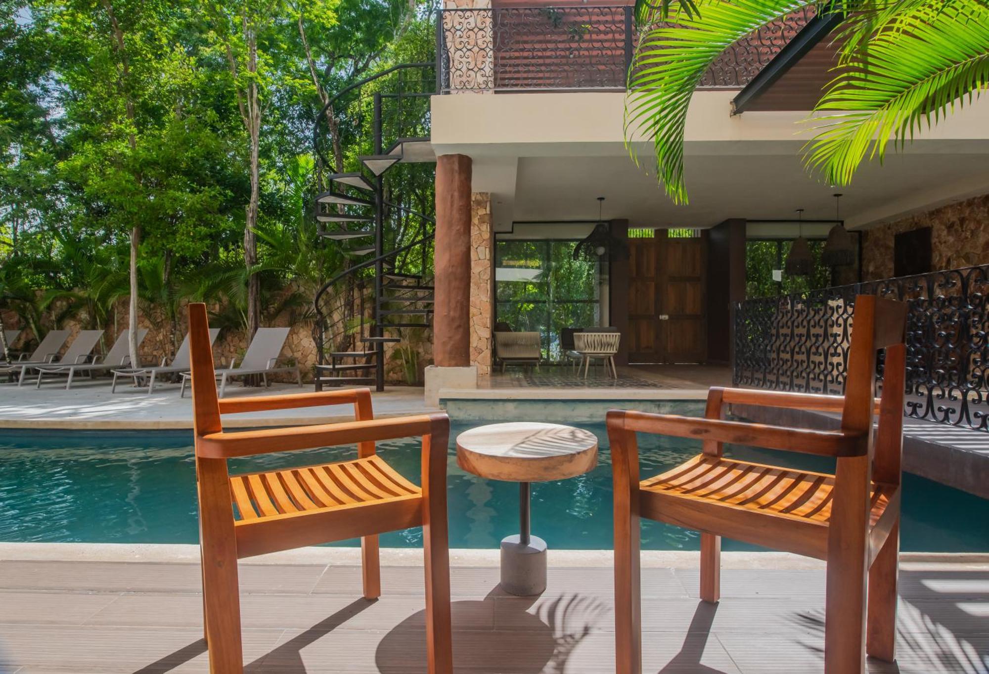 Luxury Aldea Zama 2Bed - 2Bat Apartment Private Terrace & Swim Up Tulum Zewnętrze zdjęcie