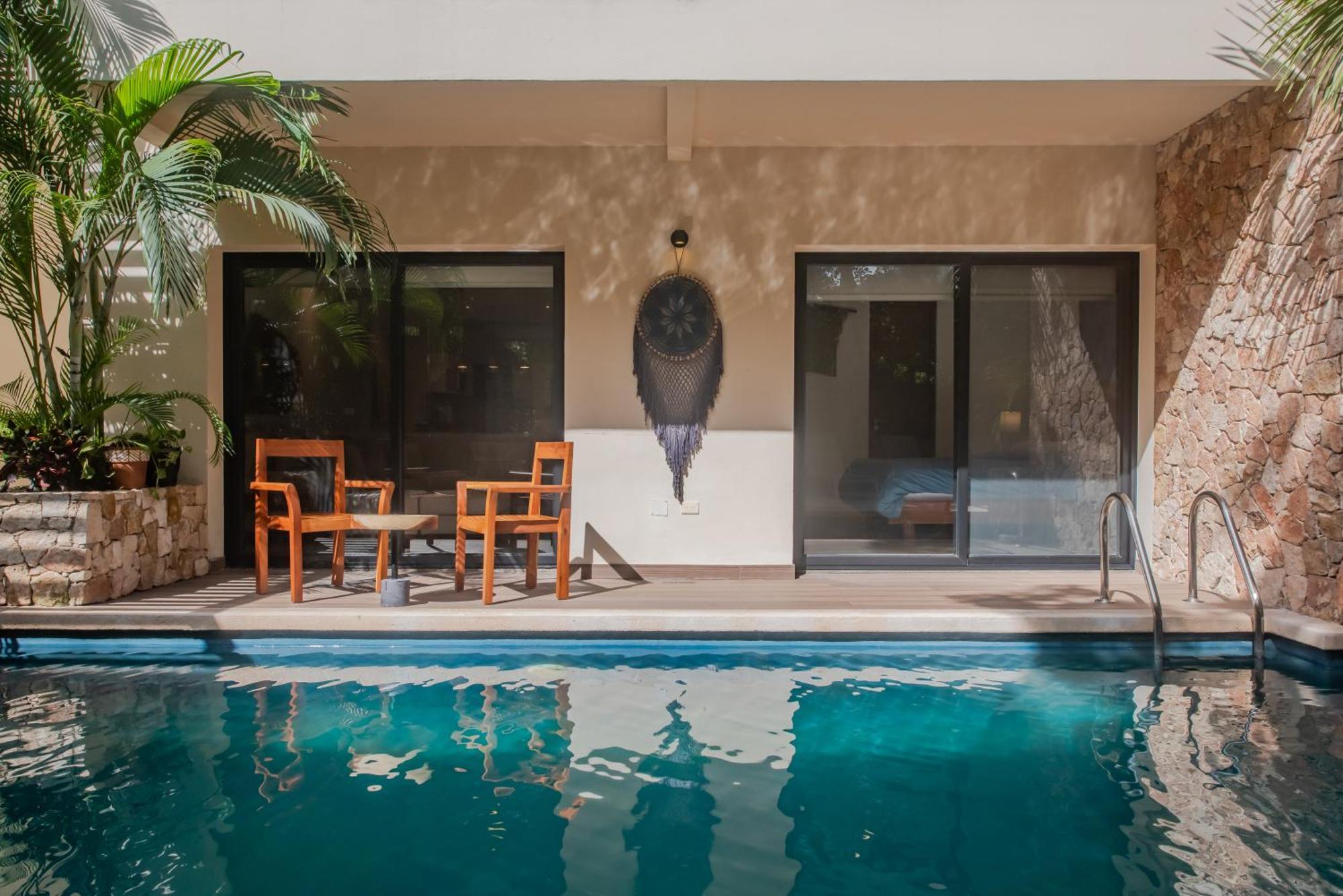 Luxury Aldea Zama 2Bed - 2Bat Apartment Private Terrace & Swim Up Tulum Zewnętrze zdjęcie